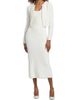 Adam Lippes Women's Raya Sequined Knit Crop Cardigan - 2