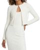 Adam Lippes Women's Raya Sequined Knit Crop Cardigan - 3