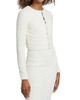 Adam Lippes Women's Raya Sequined Knit Crop Cardigan - 4