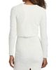 Adam Lippes Women's Raya Sequined Knit Crop Cardigan - 5