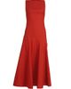 Adam Lippes Women's Ren Bias Cotton Midi-Dress - 1