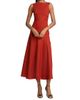 Adam Lippes Women's Ren Bias Cotton Midi-Dress - 2