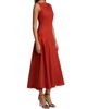 Adam Lippes Women's Ren Bias Cotton Midi-Dress - 4