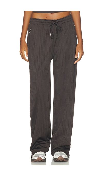 Adanola Adanola Mesh Overlay Track Pants