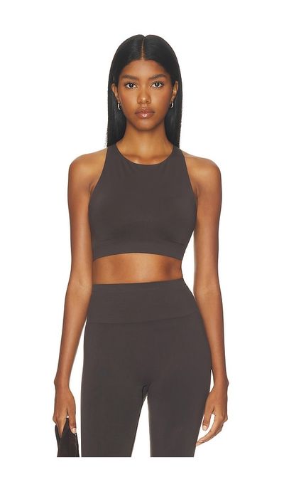 Adanola Adanola Seamless Racer Tank Bra
