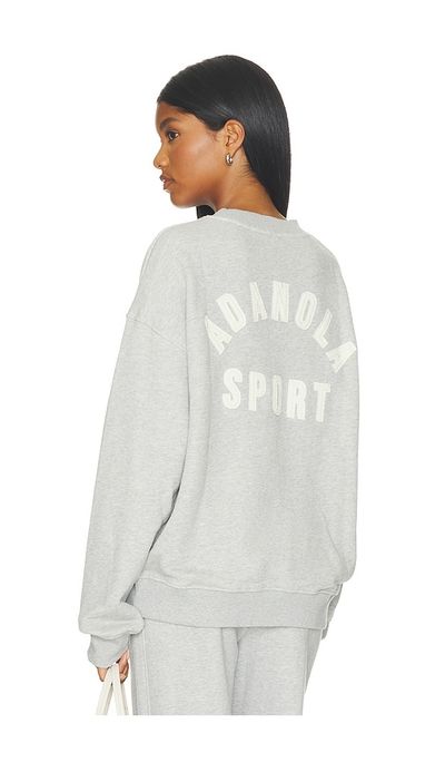 Adanola Adanola Sport Applique Oversized Sweatshirt