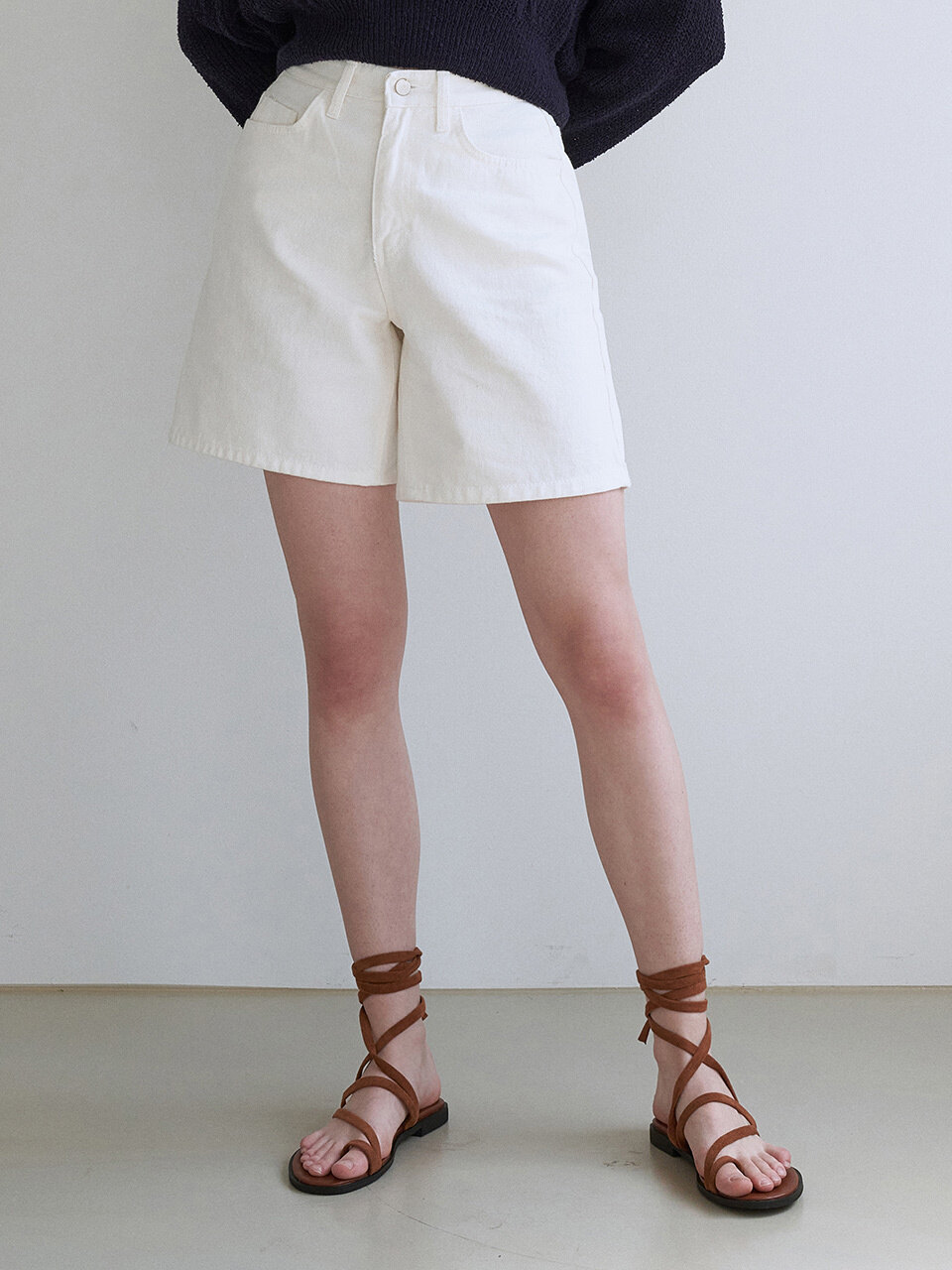 ADAUL Basic Cotton Short Pants_3 colors