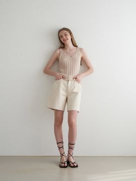 ADAUL Basic Cotton Short Pants (Natural)