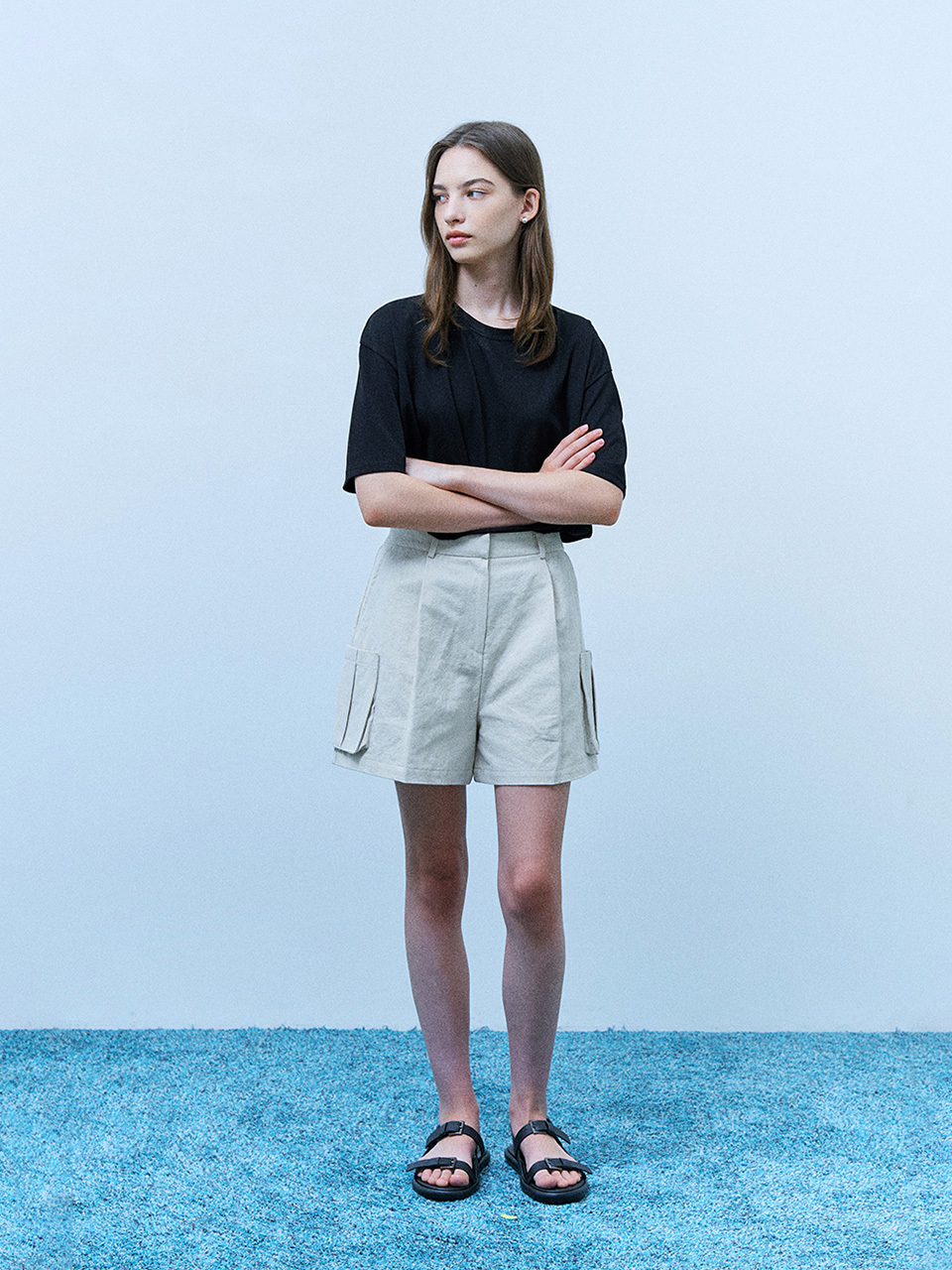 ADAUL Donet Cargo Pocket Short Pants