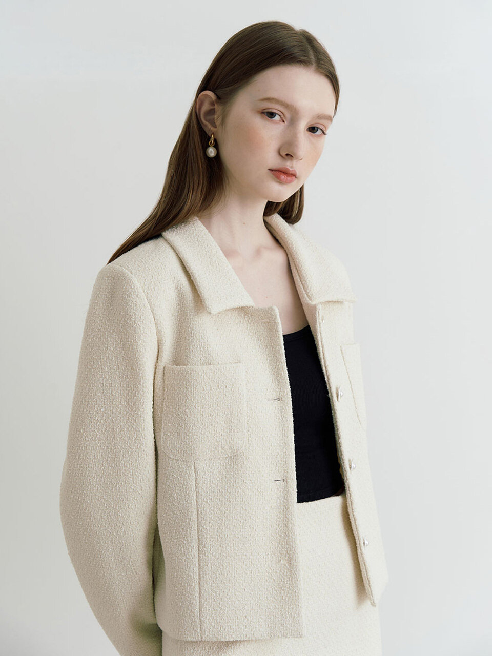 ADAUL Ella Two Pocket Tweed Jacket
