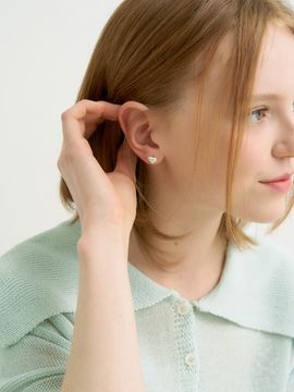 ADAUL Heart Mini Earring_2 Colors
