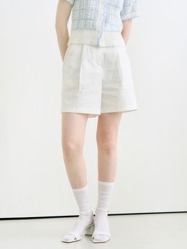 ADAUL Pocket Button Point Half Pants