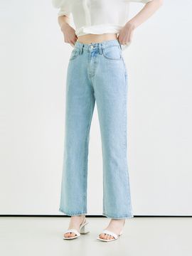 ADAUL Spark Straight Fit Denim Pants _Light Blue