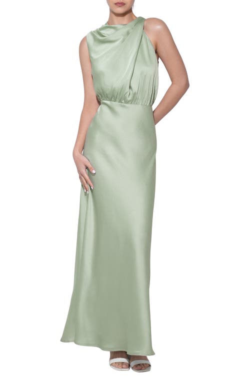 Adelyn Rae Adelyn Rae Kate Twist Cowl Neck Maxi Dress