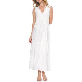chinese dress ladies Mia Crochet Lace Midi Dress