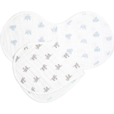 aden + anais aden + anais 2-Pack Organic Cotton Burpy Bibs