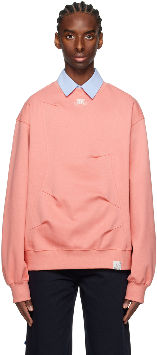 ADER error - Pink Embroidered Sweatshirt