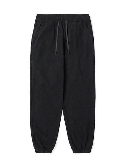 ADHOC Corduroy Jogger Pants [BLACK]
