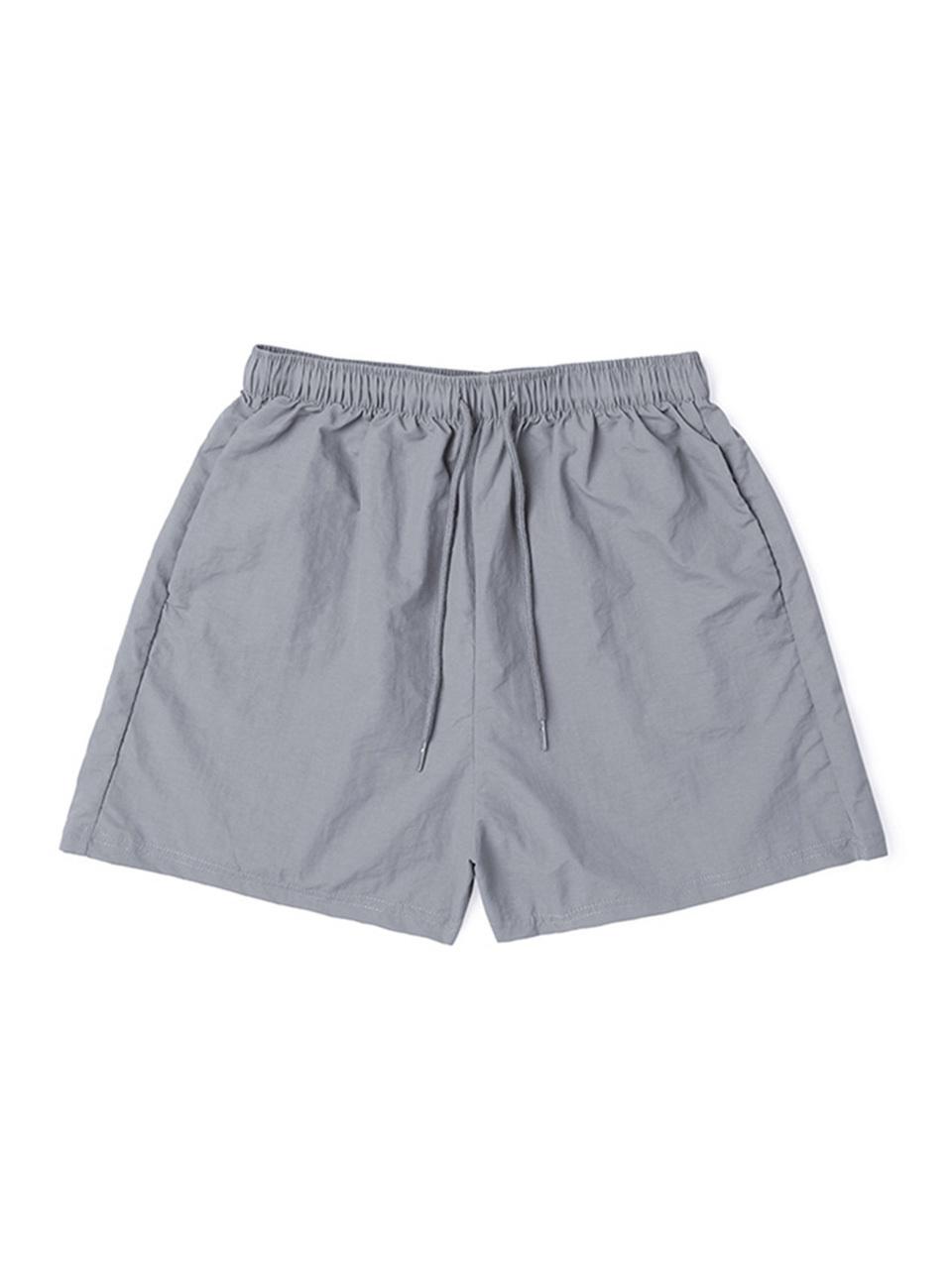 ADHOC Elastic Waistband Basic Shorts (GREY) (HA6SP5A-35)