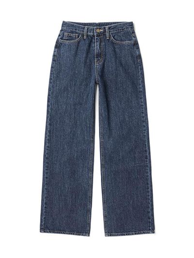 ADHOC Fleece-Lined Denim Pants [Indigo]