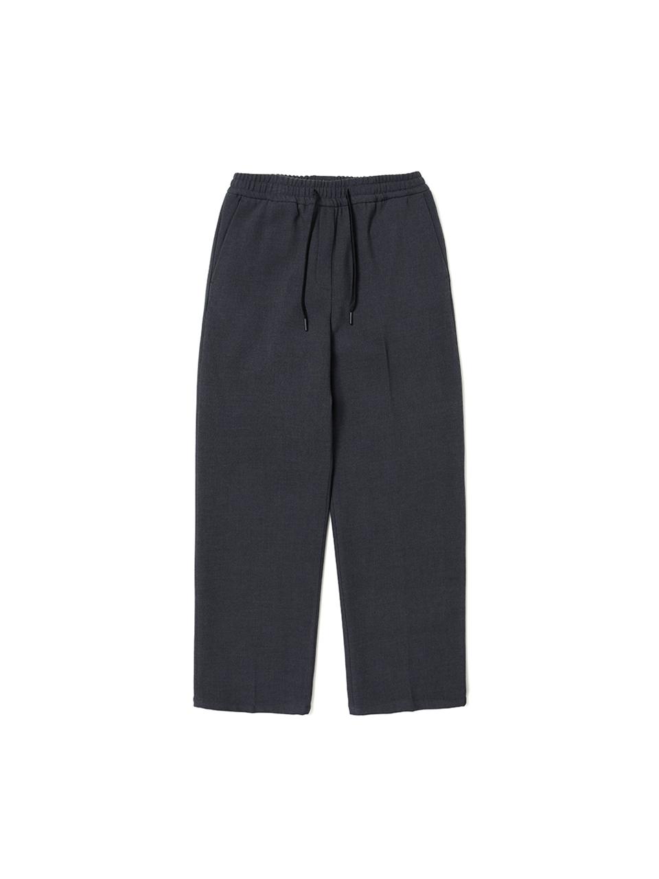 ADHOC Full Elastic Waist Fleece-Lined Pants (Dark Gray)