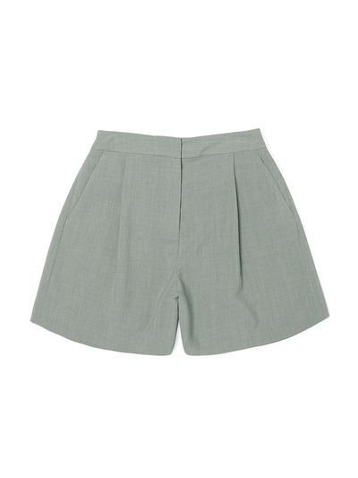ADHOC Poly Shorts _ Light Khaki