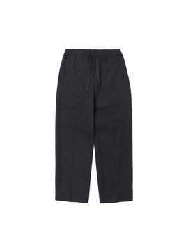 ADHOC Women's Full Elastic Waist Fleece-Lined Pants (Black)