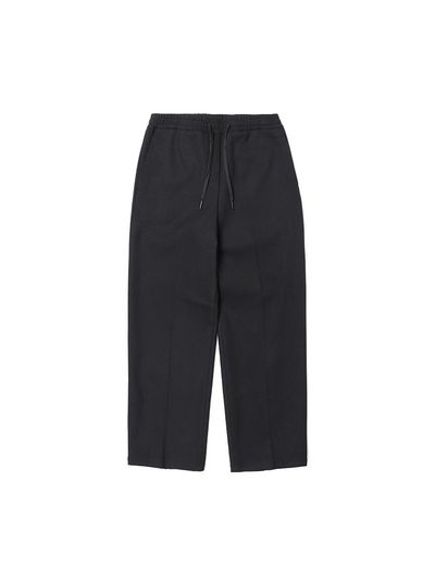 ADHOC Women's Full Elastic Waist Fleece-Lined Pants (Black)