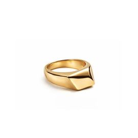 ADIBA ADIBA Eclipse Stainless Steel Chunky Ring