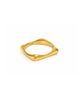 ADIBA ADIBA Plain Minamilist Square Stainless Steel Ring - 1