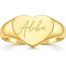 ADIBA ADIBA Signature Heart Ring