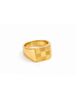 ADIBA ADIBA Squares Pattern Stainless Steel Ring - 1