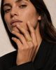 ADIBA ADIBA Squares Pattern Stainless Steel Ring - 3