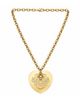 ADIBA ADIBA The Valora Heart Pearl Necklace - 1