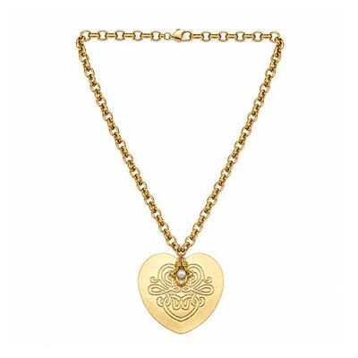 ADIBA ADIBA The Valora Heart Pearl Necklace