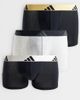 adidas Adidas Active flex 3 pack trunks with colored waistbands in multi - 1