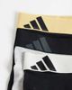 adidas Adidas Active flex 3 pack trunks with colored waistbands in multi - 3