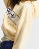 adidas adidas adiSignature NY Pullover Hoodie Sweatshirt in Warm Vanilla, Women's at Urban Outfitters - 3