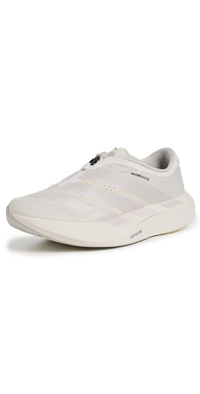 adidas adidas Adizero Evo Zip-Up Sneakers Core White/Zero Met/Orbit Grey