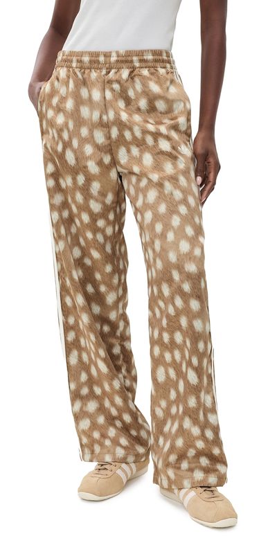adidas adidas AOP Adibreak Track Pants Brown Desert