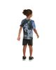 Adidas adidas Boys' Cotton Jersey Logo Graphic Tee & Interlock 3 Stripes Shorts Set - 6