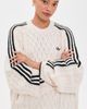 adidas adidas Cable Knit Sweater Chalk White/Black One - 2