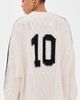 adidas adidas Cable Knit Sweater Chalk White/Black One - 3