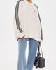 adidas adidas Cable Knit Sweater Chalk White/Black One - 5