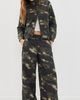 adidas adidas Camouflage Loose Track Top Night Cargo - 5
