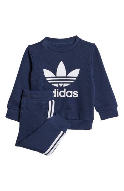 adidas adidas Crewneck Sweatshirt & Joggers Set
