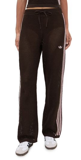 adidas adidas Crochet Track Pants AURORA COFFEE