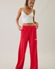 adidas adidas DAYREADY Wide Leg Track Pants in Red, Women's at Urban Outfitters - 1
