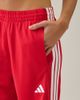 adidas adidas DAYREADY Wide Leg Track Pants in Red, Women's at Urban Outfitters - 3