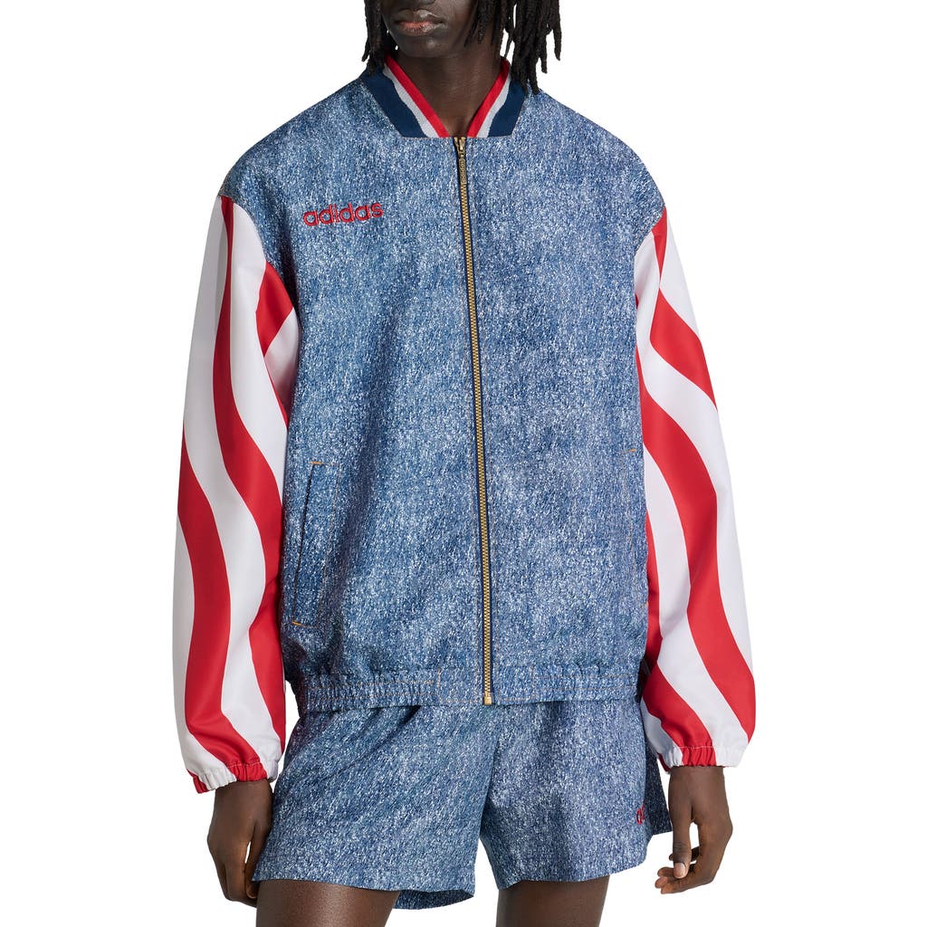 adidas adidas Denim Graph Track Jacket